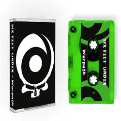 Six Feet Under - Warpath - Green Music Cassette