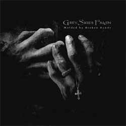 Grey Skies Fallen - Molded By Broken Hands - Black Marble Smoke Vinyl
